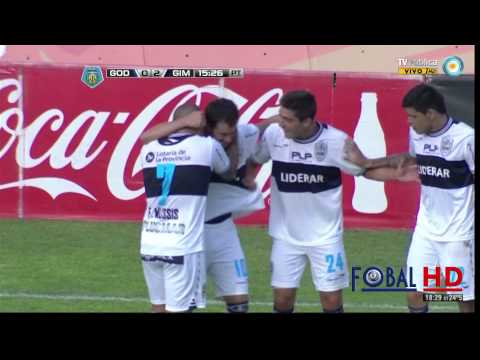 Gol de Pereyra. Godoy Cruz 0 - Gimnasia LP 2 | Torneo Final 2014 - Fecha 5