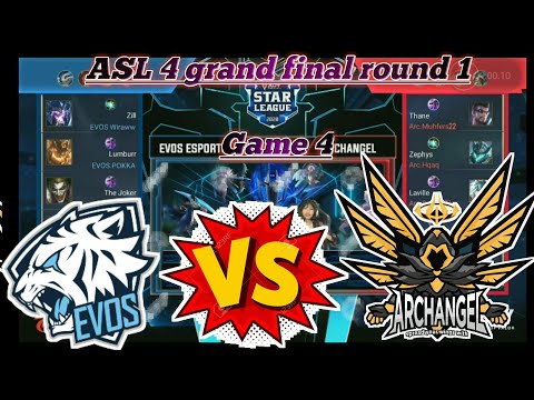 Evos Esports Vs ArchAngel Game 4 ASL 4 grand final round 1
