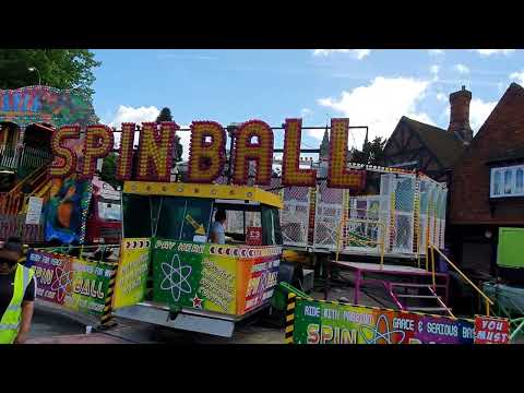 Spin Ball Round-Up Beaconsfield Charter Fair Funfair 2022