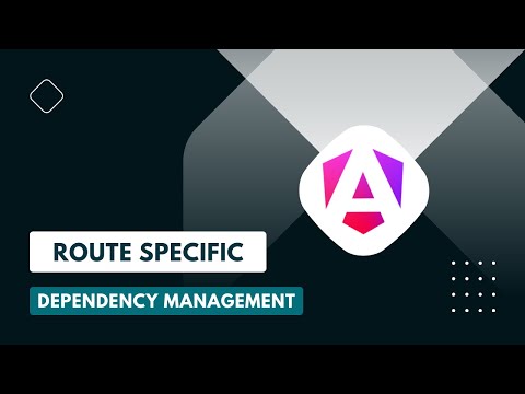 Understanding Route-Specific Dependency Management in Angular