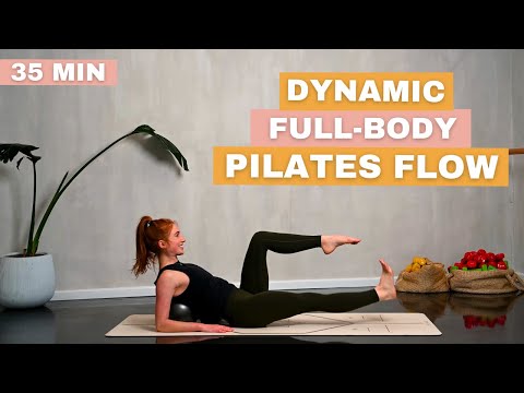 STRONG DYNAMIC  MAT PILATES FLOW 🔥 | 35 MINS