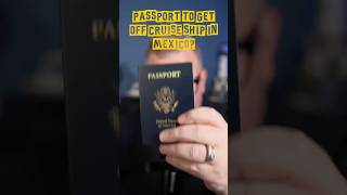 Do you need a passport to get off the cruise ship in Mexico? #cruisequestions #cruisetalk