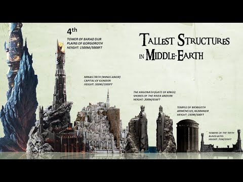 15 Tallest Buildings & Structures in Middle Earth
