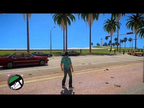 GTA Vice City NextGen 1.0.8.0 with ENB 4K Ultra Graphics Lighting Weather