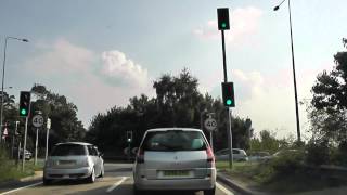 preview picture of video 'Driving Along The A55, A51 & A41 Great Boughton, Chester, England 26th August 2013'