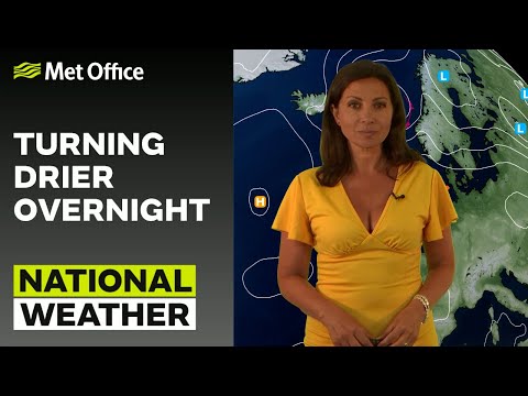 18/07/23 – Plenty of Rain – Evening Weather Forecast UK – Met Office Weather