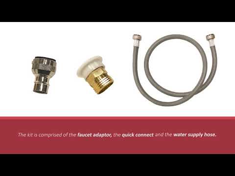 How To Install a Magic Chef Quick Connect Kit for Portable Washer