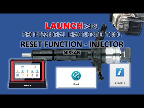 [RESET FUNCTION] - INJECTOR CODING (NISSAN)