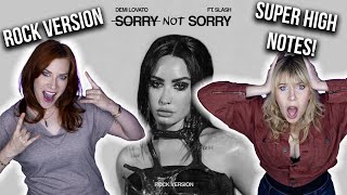 The ROCK VERSION of Sorry Not Sorry is BETTER THAN THE ORIGINAL