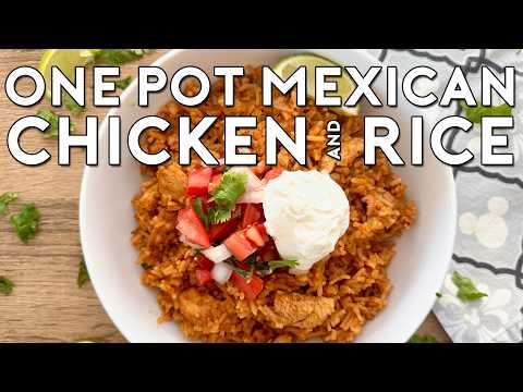 ONE PAN MEXICAN CHICKEN AND RICE