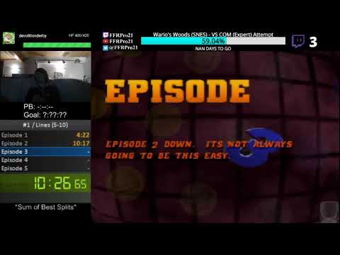 N64 - Tetrisphere (Lines Speedrun) - Episodes 1-3 in 20:22 and Episodes 1-5 in 53:16