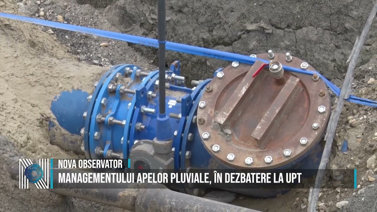 Managementului apelor pluviale, în dezbatere la UPT