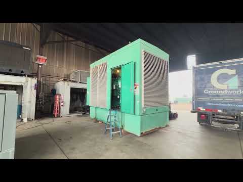 750kW Cummins Diesel Generator LOAD BANK TEST | 3-Phase, 277/480V Unit 093036