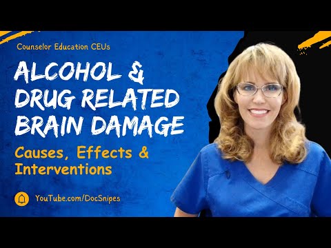 Addressing Drug and Alcohol Related Brain Damage - Counselor Training