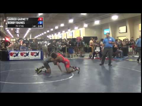 57 kg CR1 - Jarrod Garnett (LVAC) vs Bobby Raines (Port Hueneme)