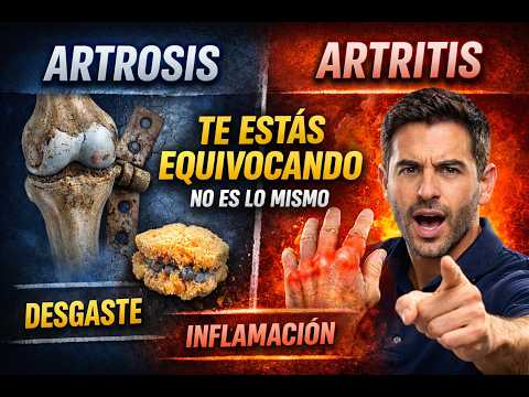 “Si Tienes Dolor Articular, Necesitas Saber Esto (Artrosis ≠ Artritis)”