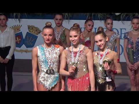 Award ceremony senior ball final - 2018 Corbeil