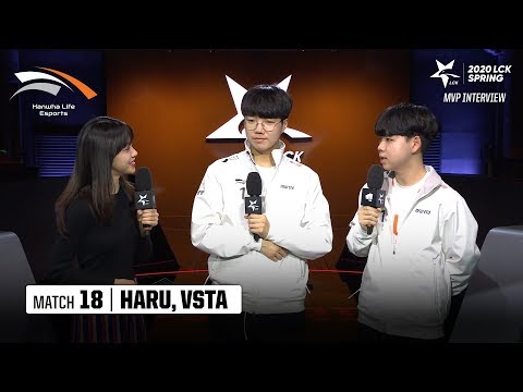 Interview with Haru, Vsta | HLE vs SB 02.15 | 2020 LCK Spring