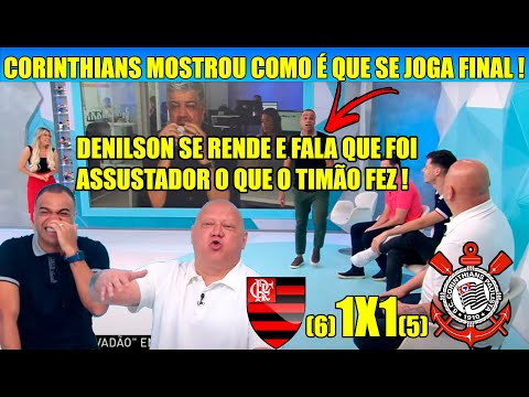 RECONHECEU QUE FOI ASSUSTADOR O QUE O CORINTHIANS FEZ EM CIMA DO FLAMENGO ! FLAMENGO 1X1 CORINTHIANS