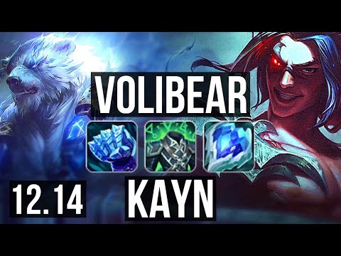 VOLI vs KAYN (TOP) | 4/1/18, 69% winrate | KR Master | 12.14