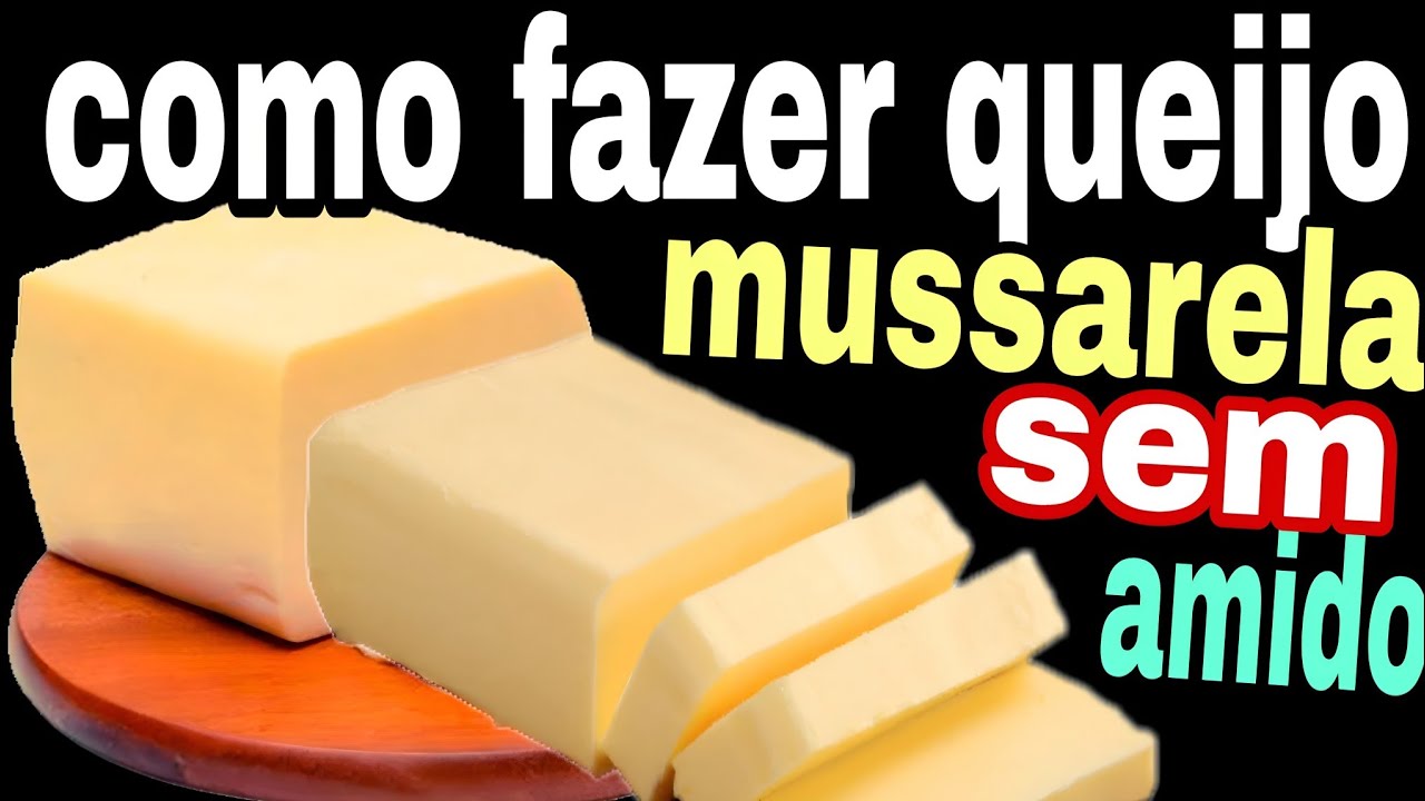 FAÇA QUEIJO MUSSARELA SEM GASTAR NADA FICA IGUAL O ORIGINAL