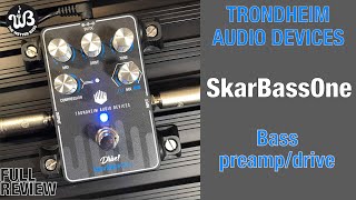 Video thumbnail for Is this the IDEAL bass pedal for STUDIO? The SkarBassOne by Trondheim Audio Devices by the wetter bass