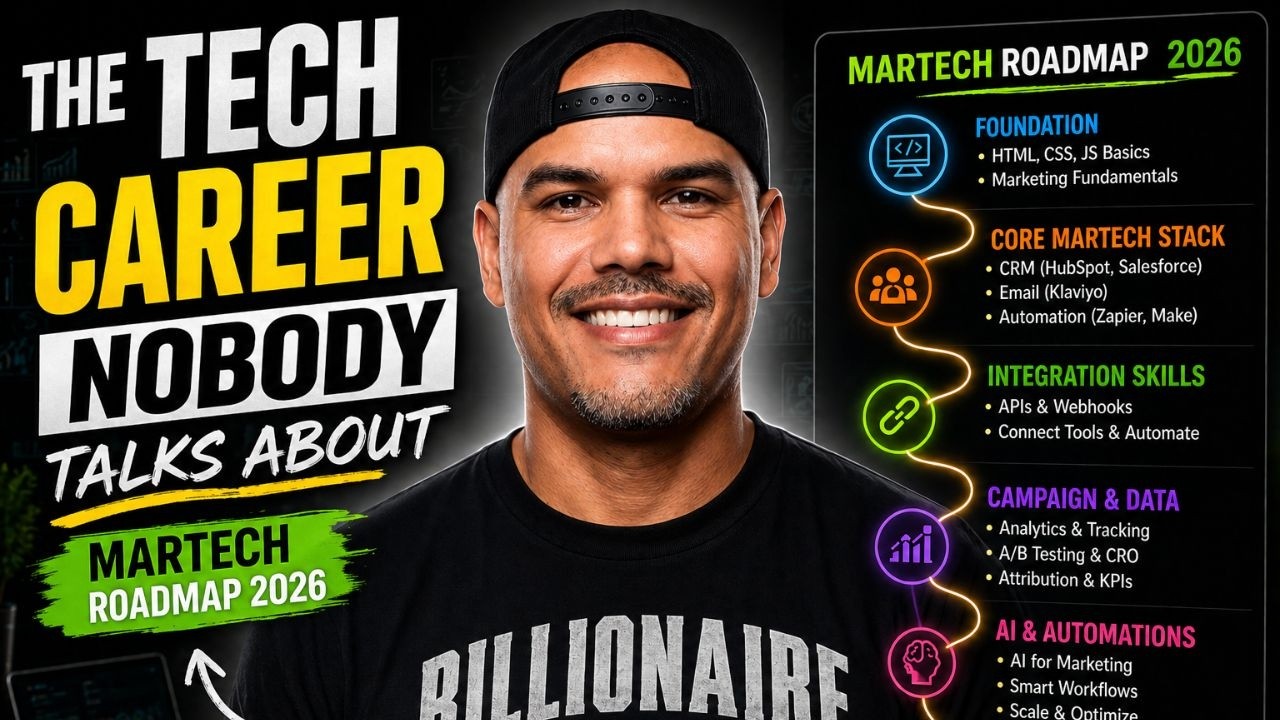 The Tech Career Nobody Talks About (Martech Roadmap 2026)