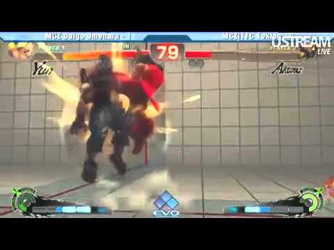 EVO 2011 SSF4 AE Losers Quarter Finals - Daigo (Yun) vs Tokido (Akuma)