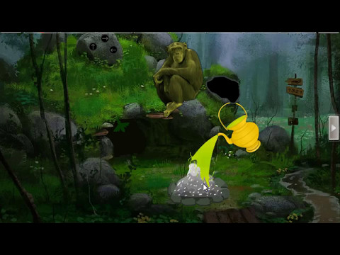 Statue Dark Forest Escape video walkthrough | Games2rule