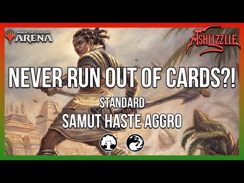 80% WR SAMUT HASTE AGGRO 🔥 🌳 | Standard | MTG Arena
