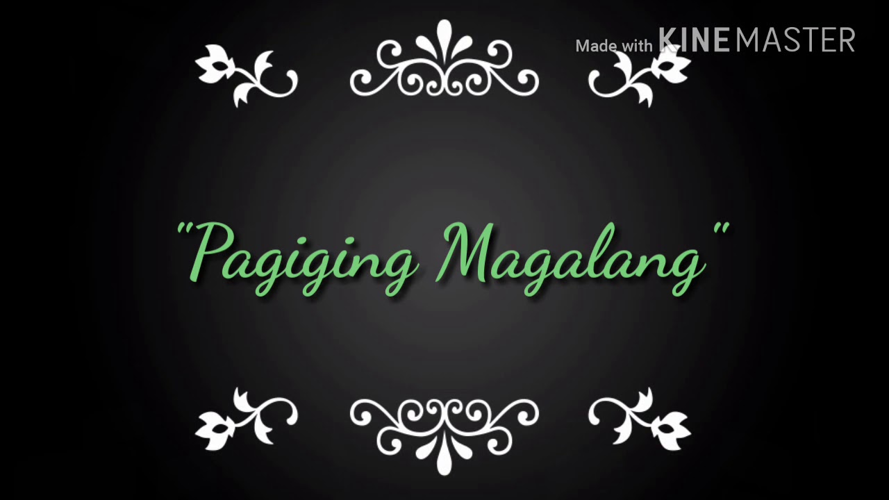 Pagiging Magalang