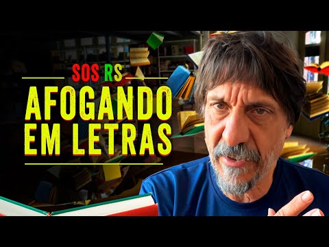 SOS RS - DROWNING IN LETTERS - EDUARDO BUENO