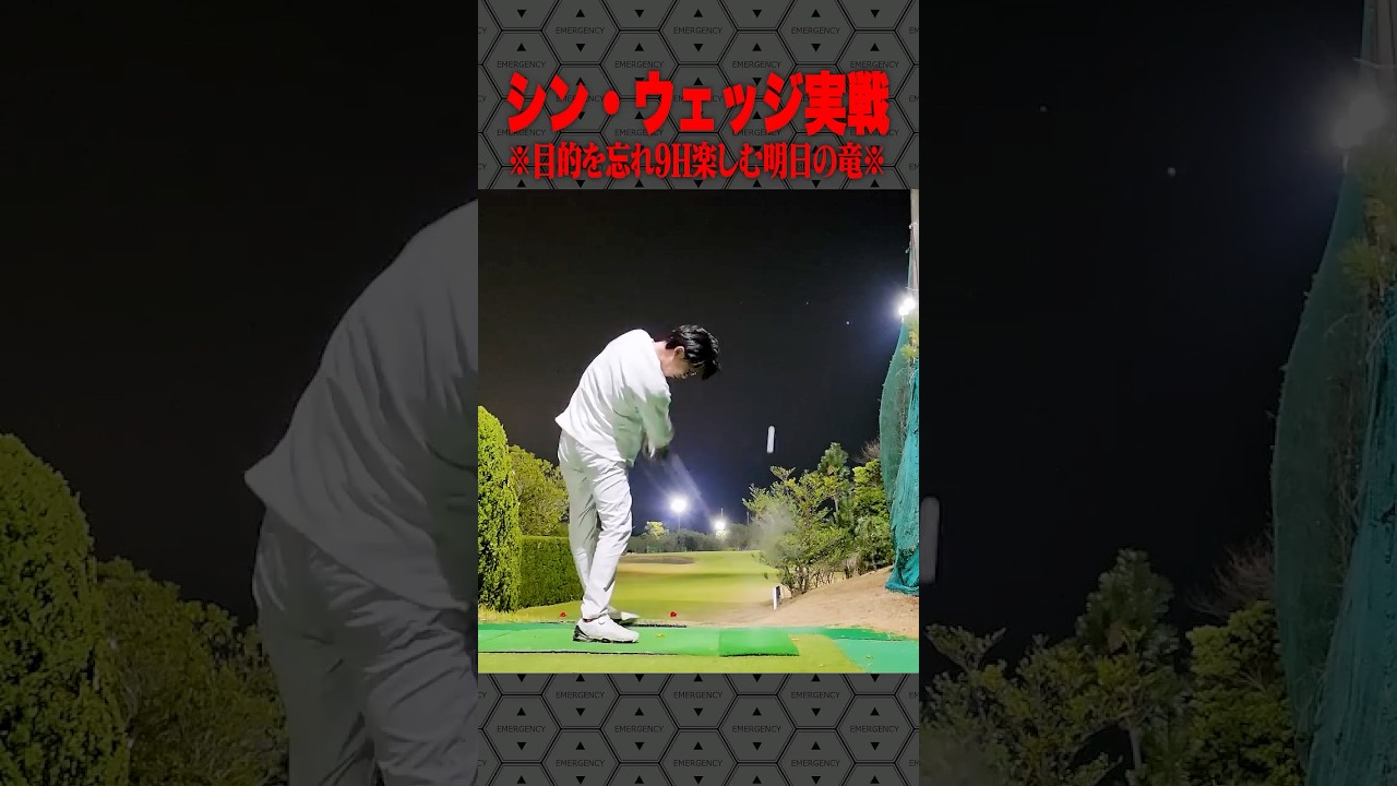 シンウェッジ#ゴルフ #明日の竜