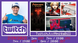 2/19/2023 Commodore Amiga Games Released This Week, First Experience with A500mini, & Blasting SID's