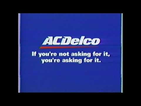 ACDelco "If You're Not Asking For It, You're Asking For It" 1999 TV Commercial