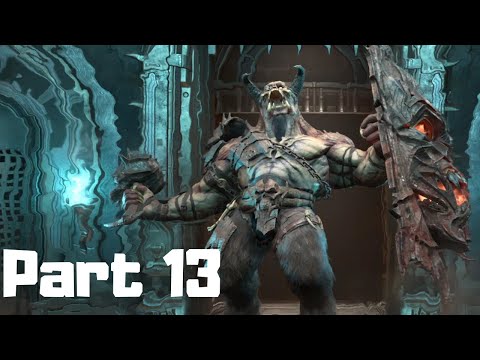 DOOM ETERNAL Walkthrough Gameplay Part 13: Deag Grav (Nightmare)