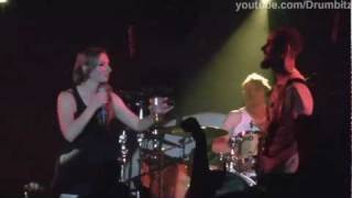 [FHD] Guano Apes - Open Your Eyes. Sandra Nasic drink @ Live in Moscow 2011