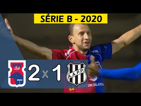 Série B 2020 - Paraná Clube 2 x 1 Ponte Preta - Gols