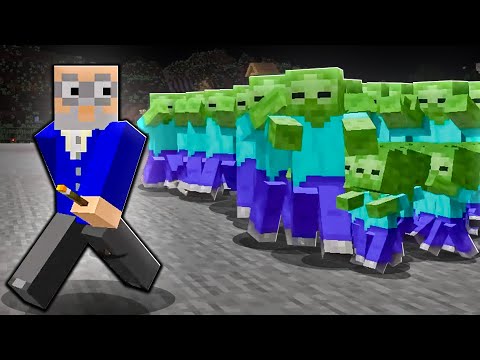 I ruined Minecraft with a Zombie Apocalypse Mod