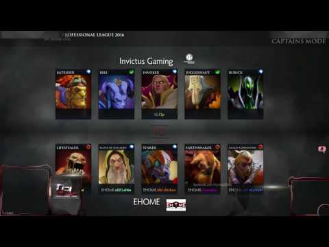 EHOME vs iG Game 1 - Dota 2 Professional League Season 2 - Xyclopzz