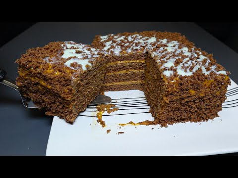 Një tortë e shijshme dhe e thjeshtë! Po humbas 15 minuta kohë! Ëmbëlsirë për çaj.