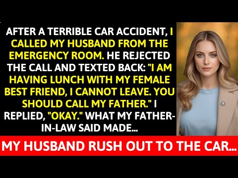 After My Car Accident, My Husband Chose Fine Dining With His Female Friend—FIL Made Him Regret It
