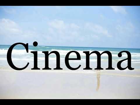 How To Pronounce Cinema🌈🌈🌈🌈🌈🌈Pronunciation Of Cinema
