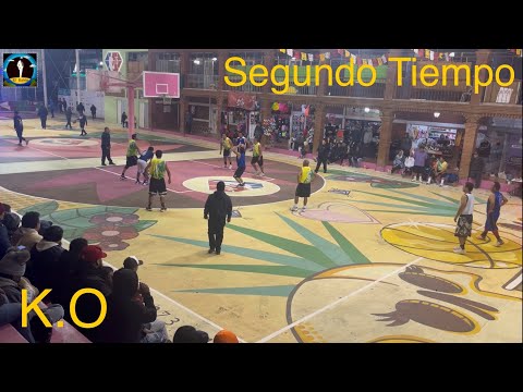 Huajuapam de León VS Jaltianguis. Semifinal de baloncesto, categoría: Veteranos. Desde Ixtlán Oaxaca