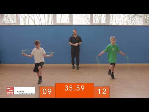 Team Challenge 5 - 40 Seconds Speed Skipping (Difficult level)
