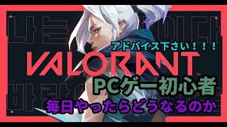 【VALORANT】PCゲー初心者です！！　アドバイス下さい！！