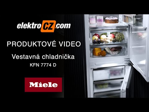 Vestavná chladnička s mrazničkou KFN 7774 D | Miele