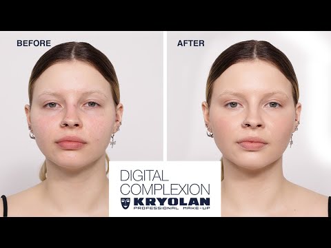 How to apply Digital Complexion Fluid Foundation | Kryolan