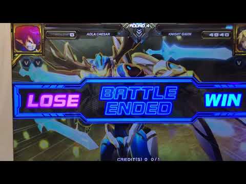 Hero of robots Galaxy Epoch Knight Gavin Vs. Aola Caesar