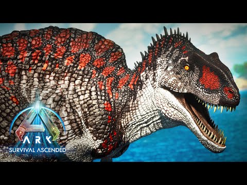 How to TAME a ACROCANTHOSAURUS | ARK: Ascended